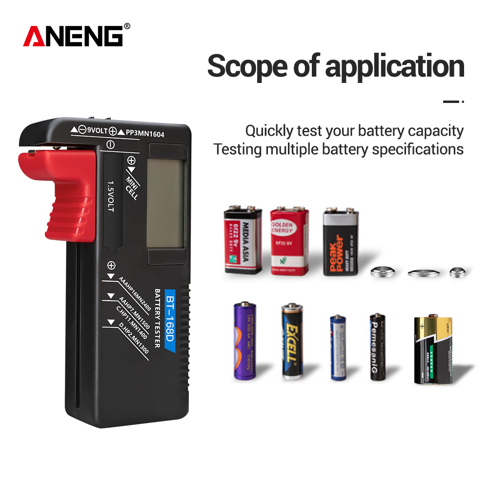 Diy Electronics Test Equipment - Testeur de capacité de batterie numérique