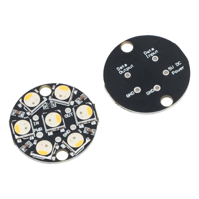 Useful Diy Electronics Projects - Module LED rond programmable WS2812 7