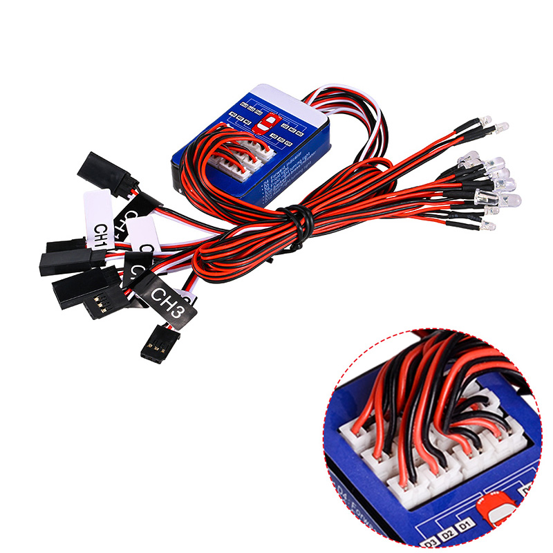 Led Assortment Kit - Kit d'éclairage LED RC 12 lumières