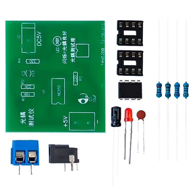 Diy Electronics Test Equipment - Kit de test d'optocouremplaçant, carte pratique,