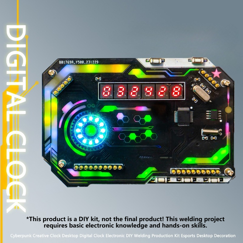 Diy Electronics Table - Kit de bricolage pour horloges de