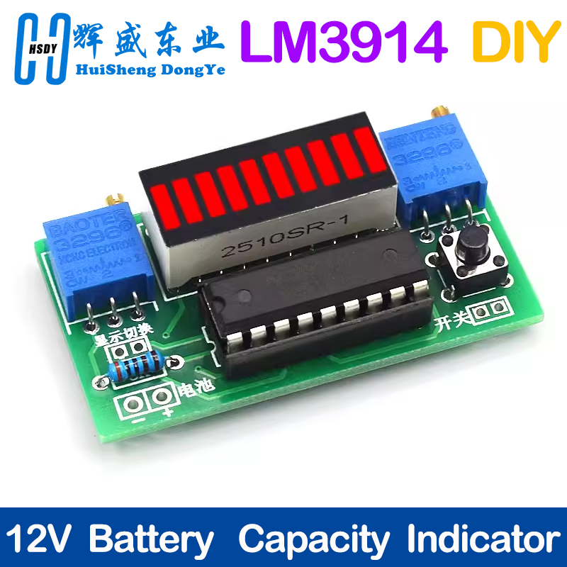 LM3914 10 segments 3.7V Lithiu - Diy Electronics Test Equipment avis et prix