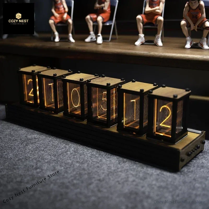 Horloge de table DIY en bois a - Diy Electronics Table avis et prix