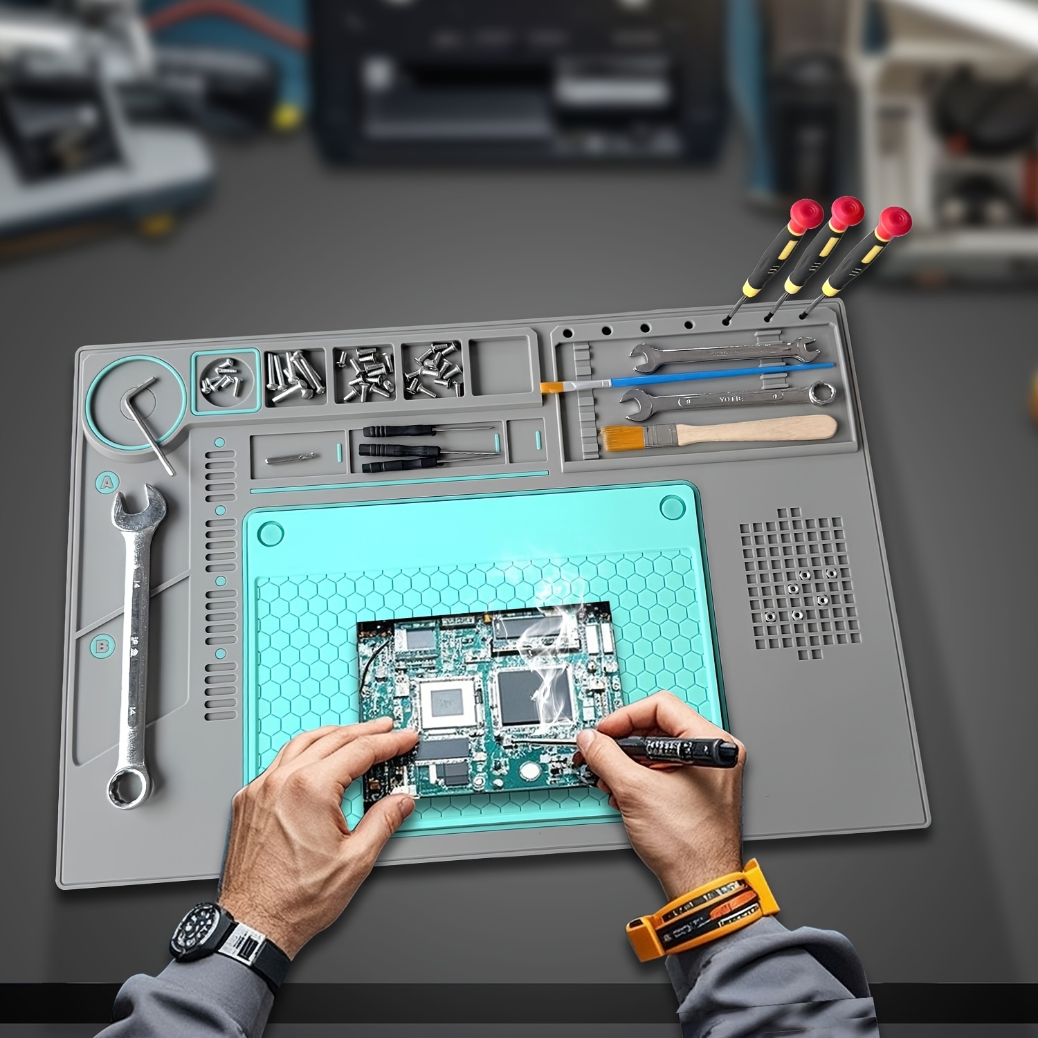 Tapis de soudure résistant à l - Soldering Iron Kit avis et prix