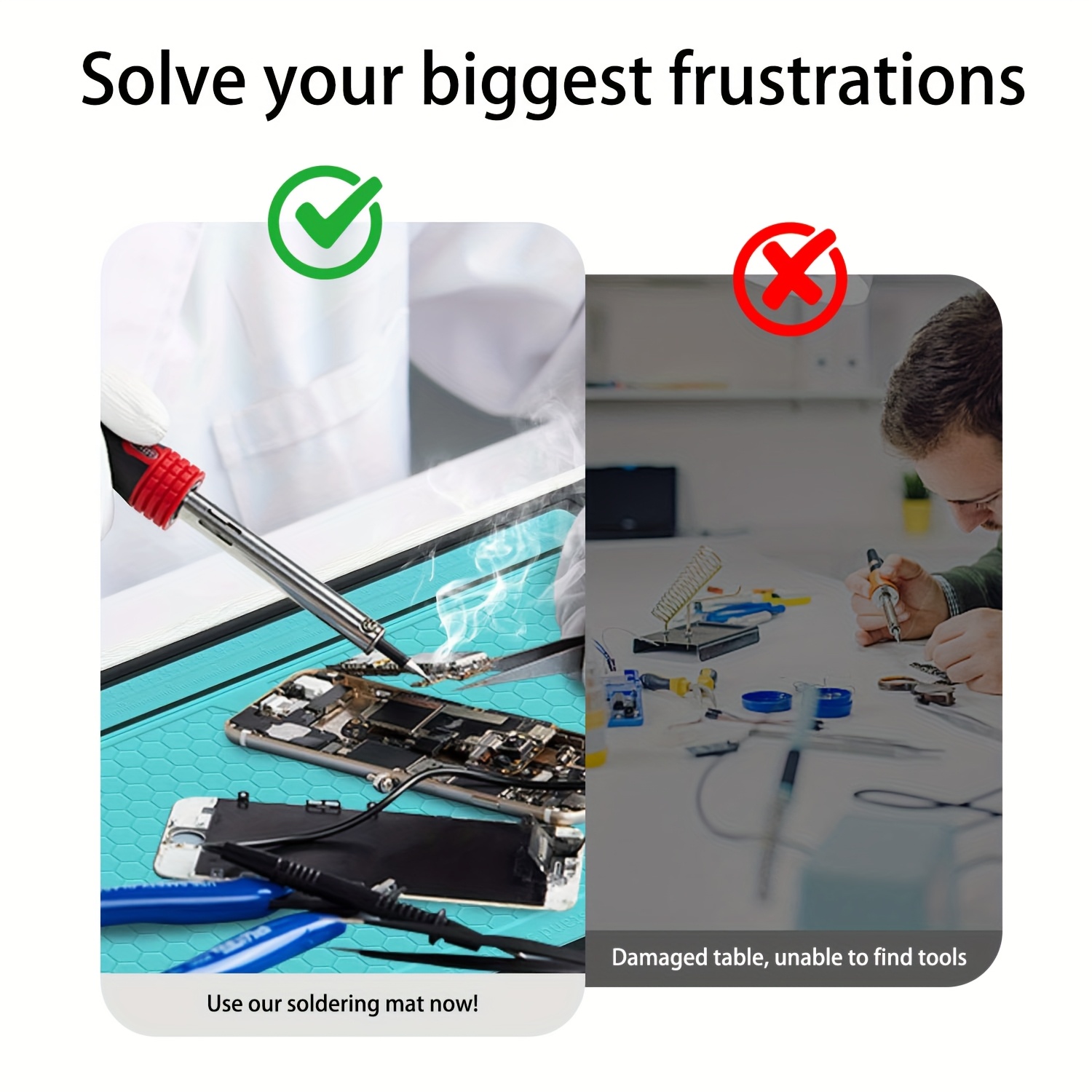 Tapis de soudure résistant à l - Soldering Iron Kit avis et prix
