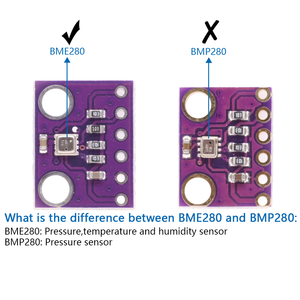 Capteur d'altitude de pression - Bme280 Humidity Sensor avis et prix
