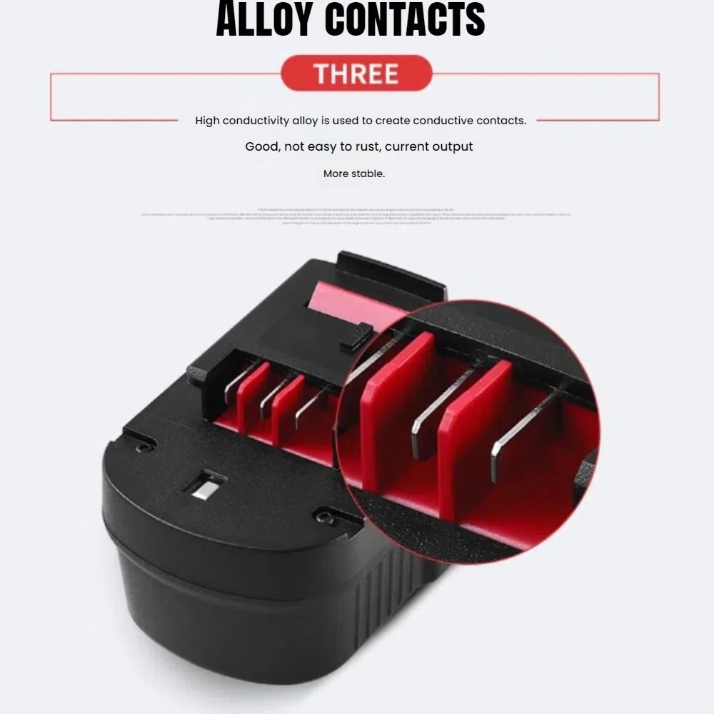 Batterie Ni-MH 14,4 V 6000 mAh - Black+Decker Tool Cordless avis et prix