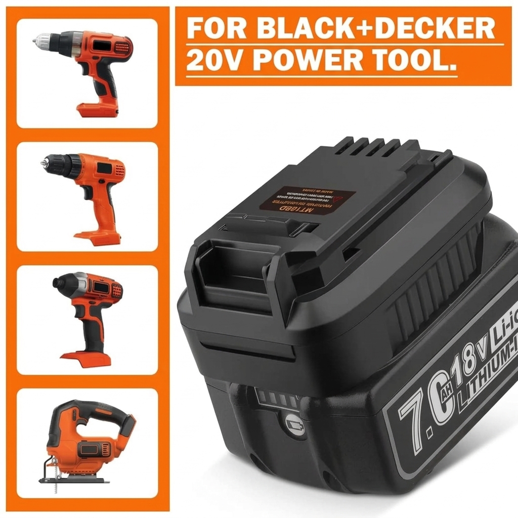 Convertisseur pour outil sans  - Black+Decker Tool Cordless avis et prix