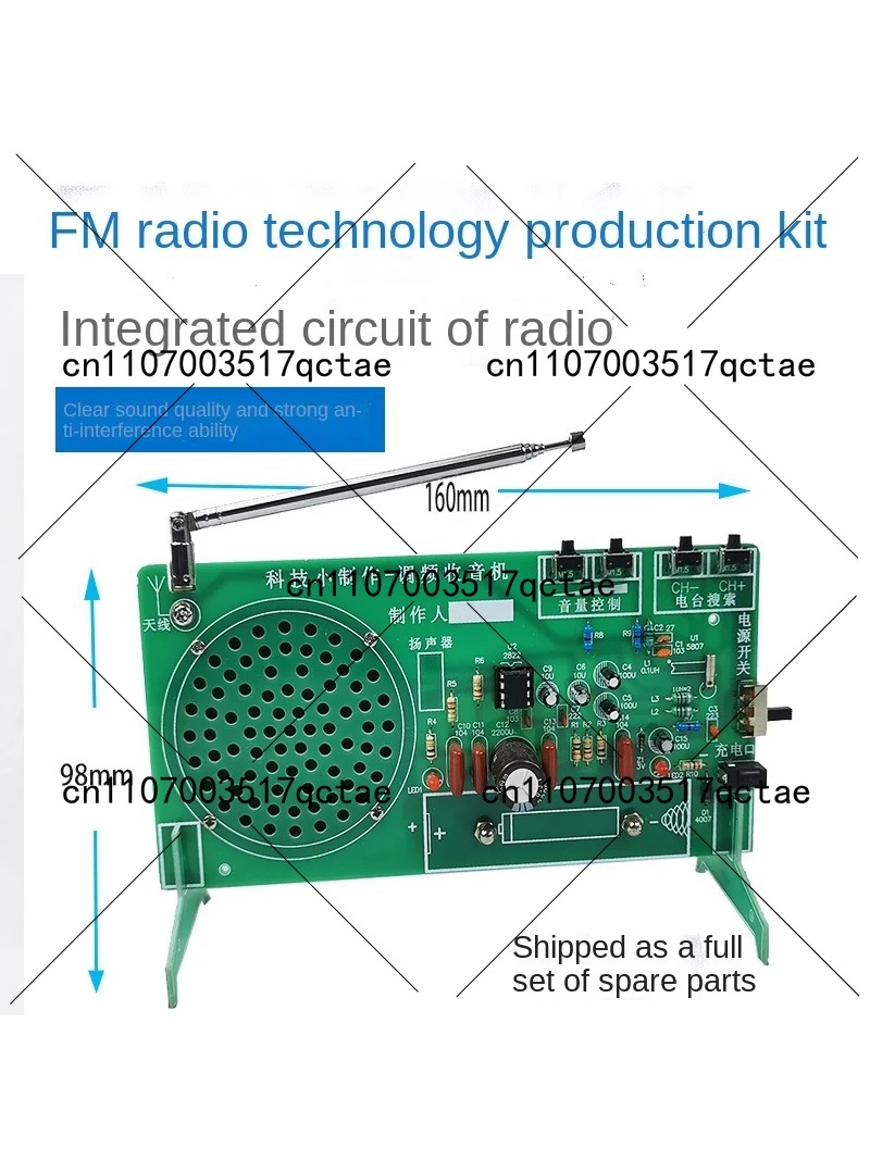Kit radio FM électronique DIY  - Diy Electronics Radio avis et prix